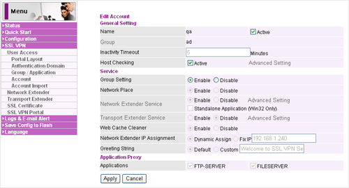 BiGuard S6000 - Dual-WAN SSL/IPSec VPN Giga SME Appliance 